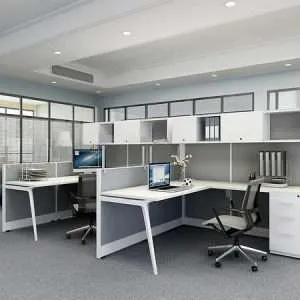 Novo 6’x6’x67″ Workstations