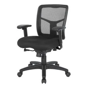 Mid-Back Mesh Task Chair with Height Adjustable Arms