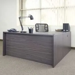 Quick Ship Laminate L-Shape Desk